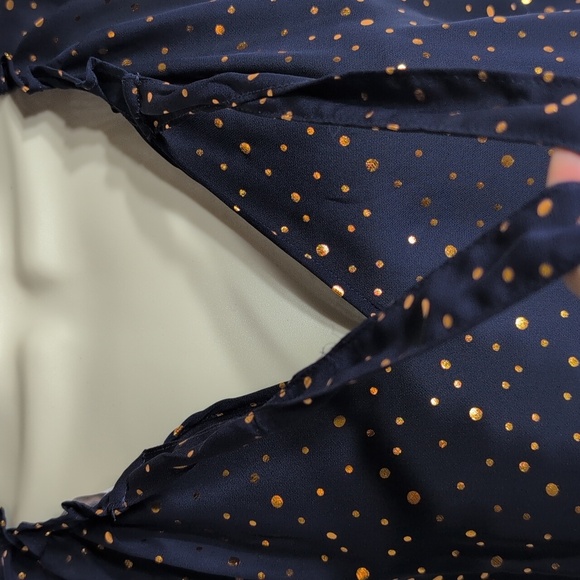 LC Lauren Conrad Sleeveless blouse Size Large - Picture 2 of 6